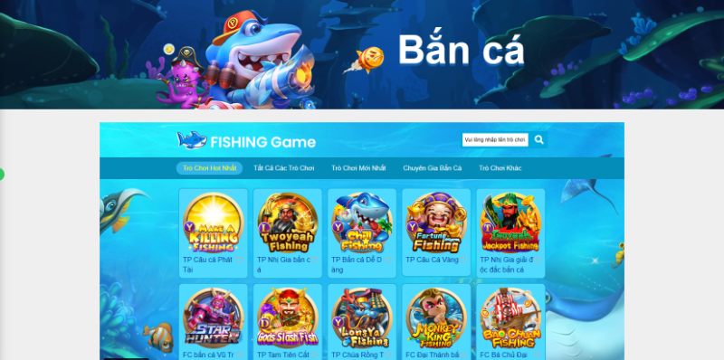 Tìm hiểu về sảnh game bắn cá 123Win